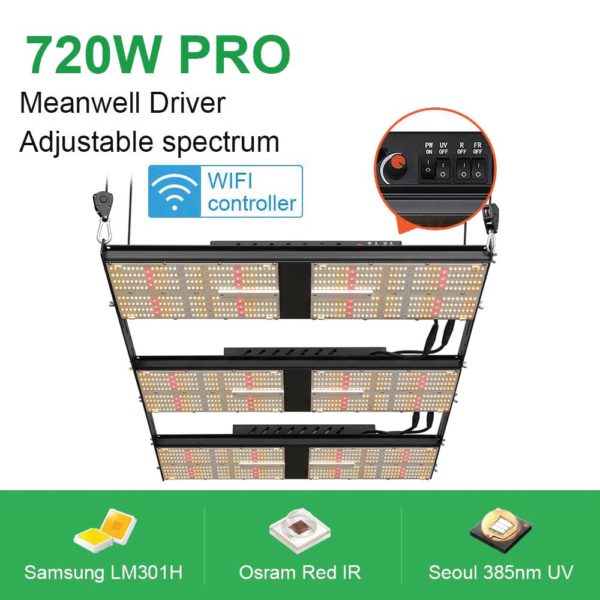 720w Pro Quantum Grow Light